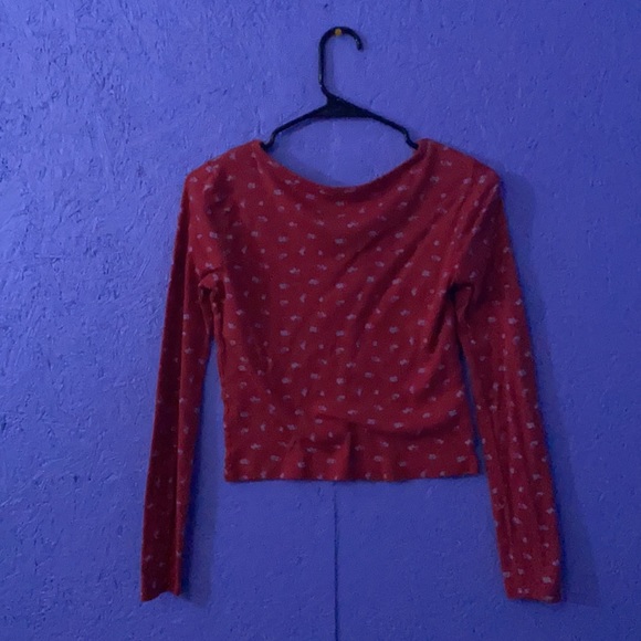 Floral scoop long sleeve - Picture 4 of 4